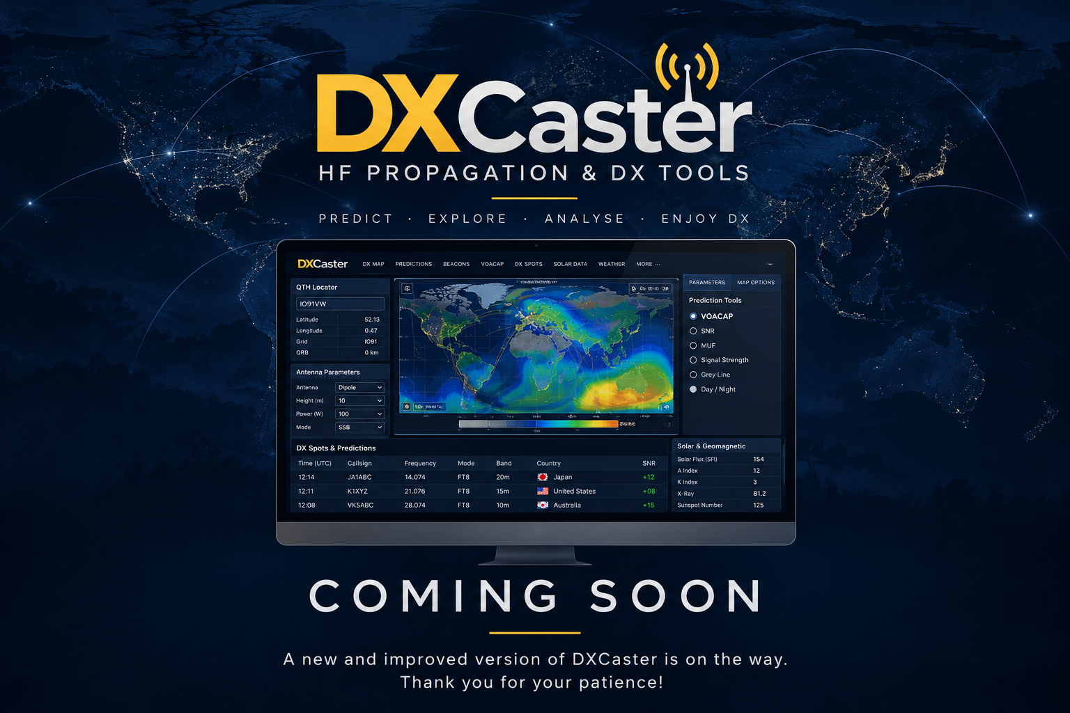 DXCaster - Coming Soon